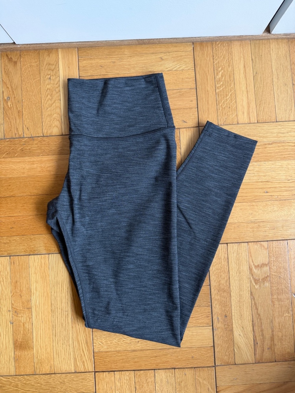 Heather Charcoal High-Waist Leggings
